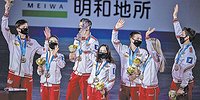 Россия сделала заявку на командное золото Олимпиады